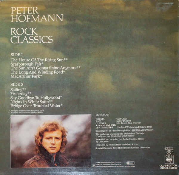 Peter Hofmann : Rock Classics (LP, Club)