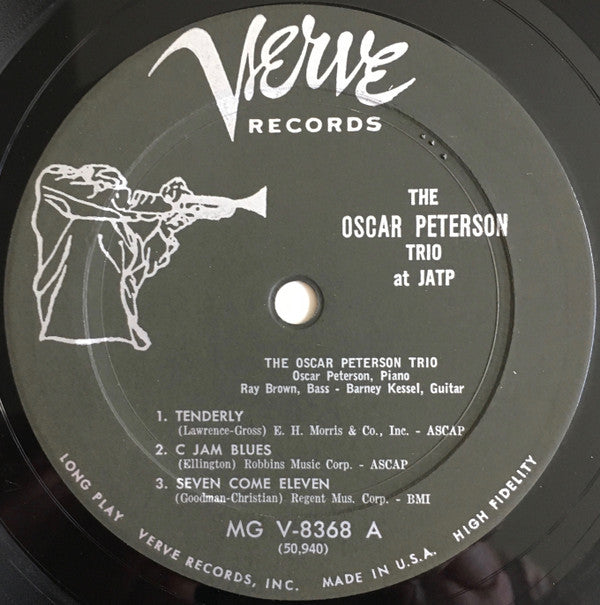 The Oscar Peterson Trio : At JATP (LP, Album)
