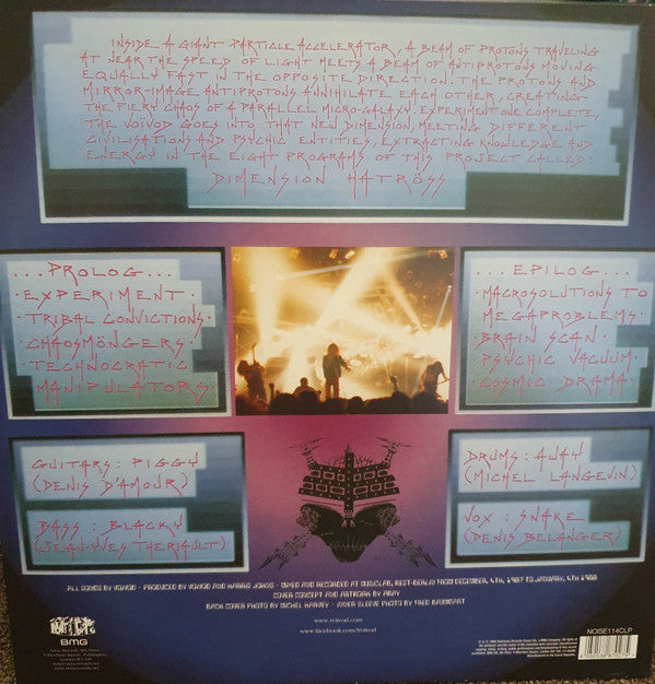 Voïvod : Dimension Hatröss (LP, Album, Ltd, RE, Cle)