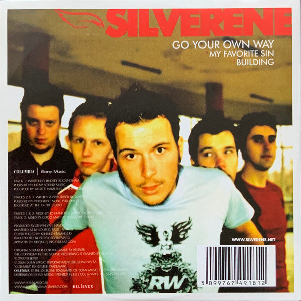 Silverene : Go Your Own Way (CD, Maxi)
