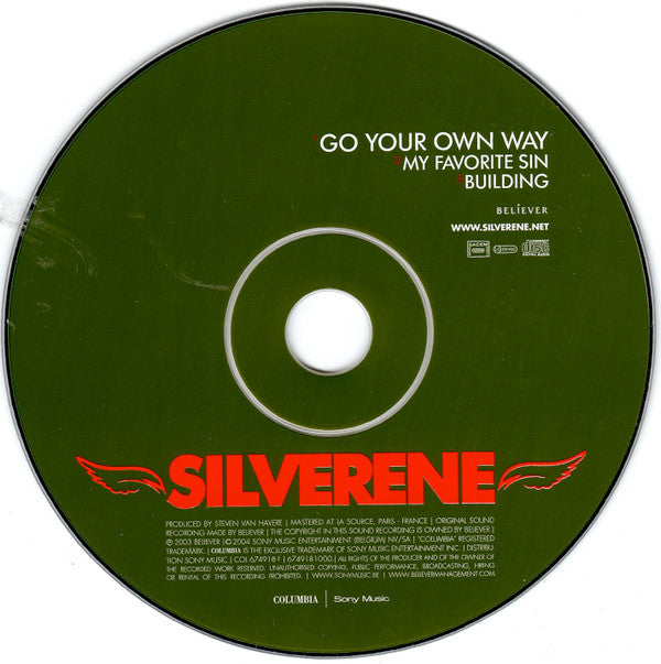 Silverene : Go Your Own Way (CD, Maxi)