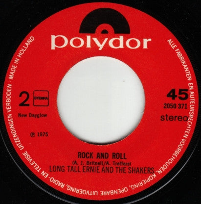 Long Tall Ernie And The Shakers : Rockin' Rocket (7", Single)