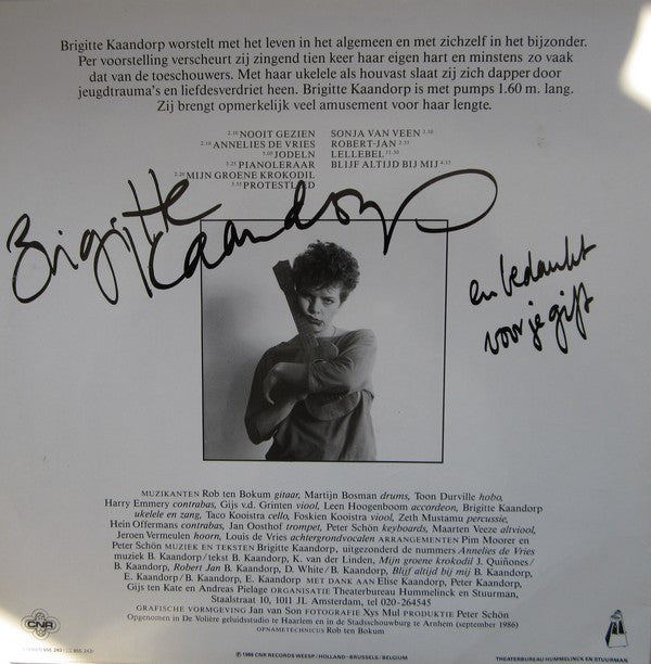 Brigitte Kaandorp : 1 (LP, Album)