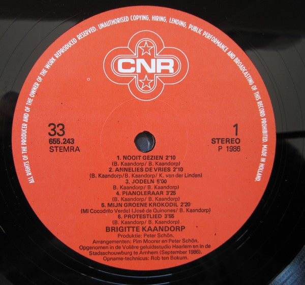 Brigitte Kaandorp : 1 (LP, Album)