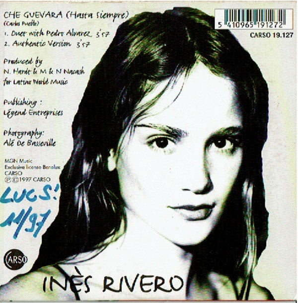 Ines Rivero : Che Guevara (Hasta Siempre) (CD, Single)
