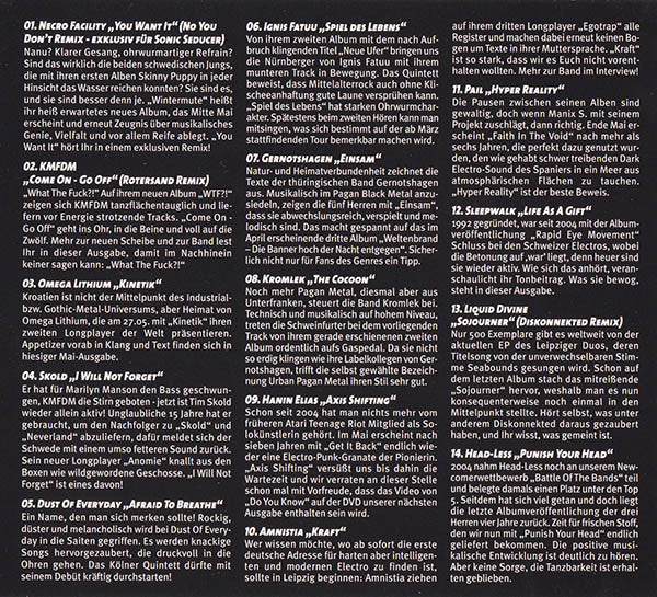 Various : Sonic Seducer Cold Hands Seduction - Vol. 118 (CD, Comp)