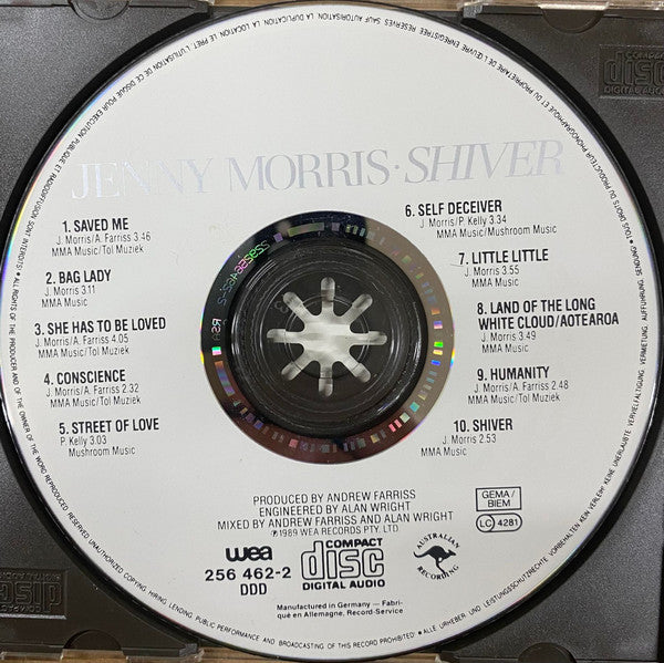 Jenny Morris : Shiver (CD, Album)