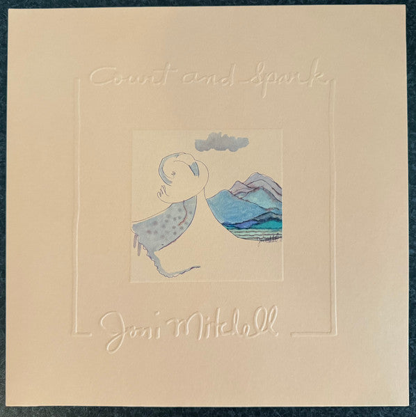 Joni Mitchell : Court And Spark (LP, Album, RE, RM, Gre)