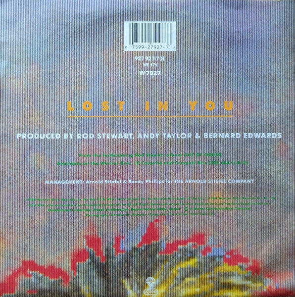 Rod Stewart : Lost In You (7", Single)