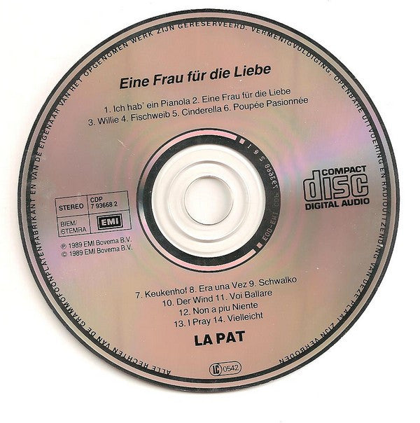 La Pat : Eine Frau Für Die Liebe (CD, Album)