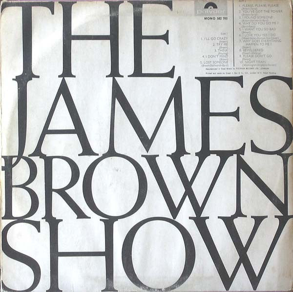 James Brown : The James Brown Show (LP, Mono, RE)