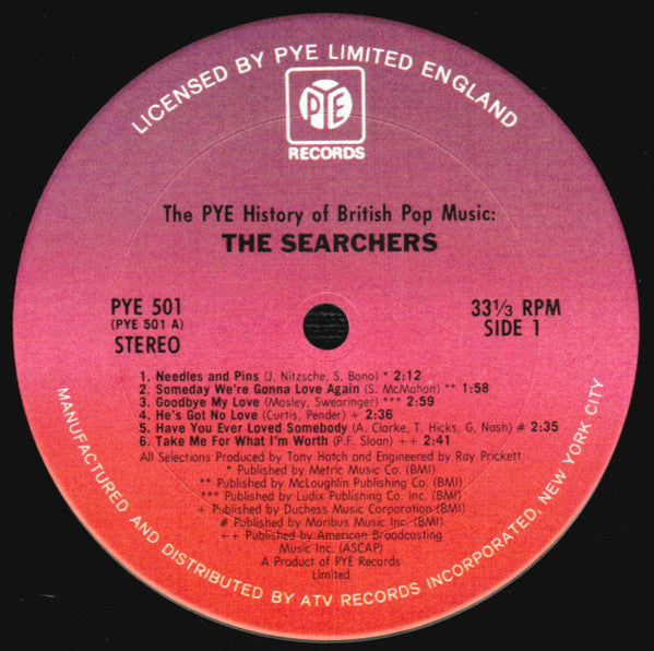 The Searchers : The Searchers (LP, Comp, Ter)