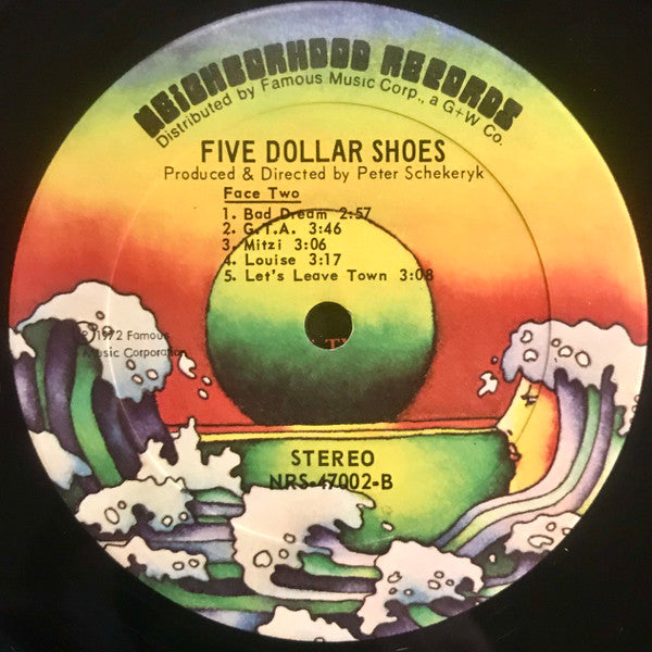 Five Dollar Shoes : Five Dollar Shoes (LP, Album, Gat)