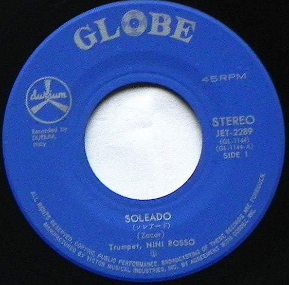 Nini Rosso : Soleado (7")