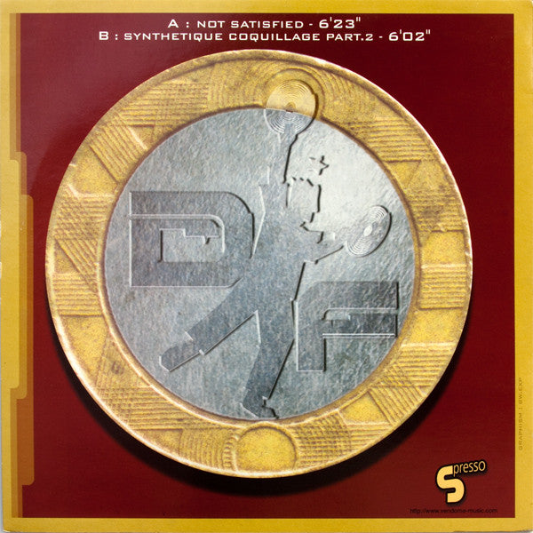 D.Franck : Not Satisfied (12")