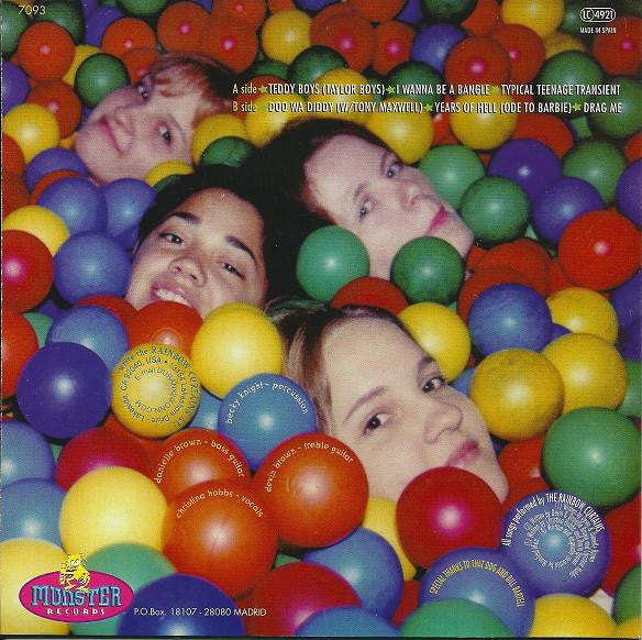 Rainbow Curtains : Girls On Vinyl - Live In L.A. (7")
