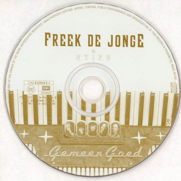 Freek de Jonge & Robert Jan Stips : Gemeen Goed (CD, Album)