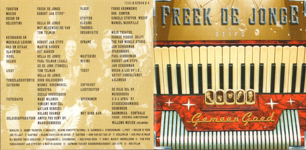 Freek de Jonge & Robert Jan Stips : Gemeen Goed (CD, Album)
