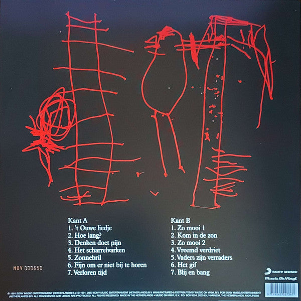 Henny Vrienten : Mijn Hart Slaapt Nooit (LP, Album, Ltd, Num, Red)