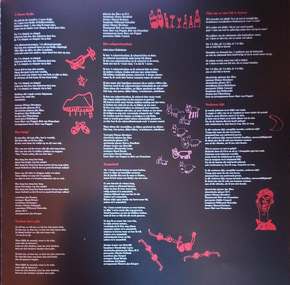 Henny Vrienten : Mijn Hart Slaapt Nooit (LP, Album, Ltd, Num, Red)