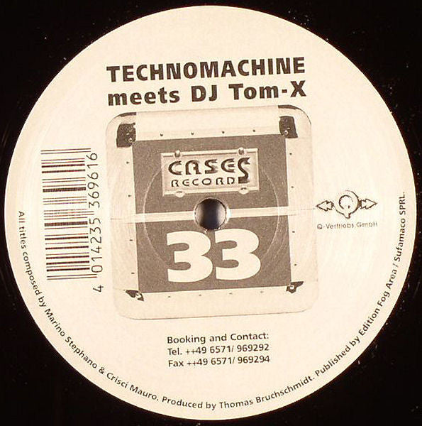 Technomachine Meets DJ Tom-X : Dream Universe 2004 (12")