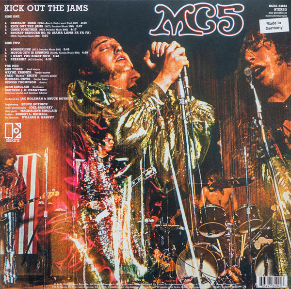 MC5 : Kick Out The Jams (LP, Album, Ltd, RE, Cle)