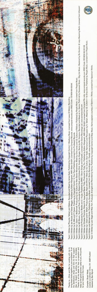 Down To The Bone : Boneshakers (An Urban Groove Culture) (CD, Comp)