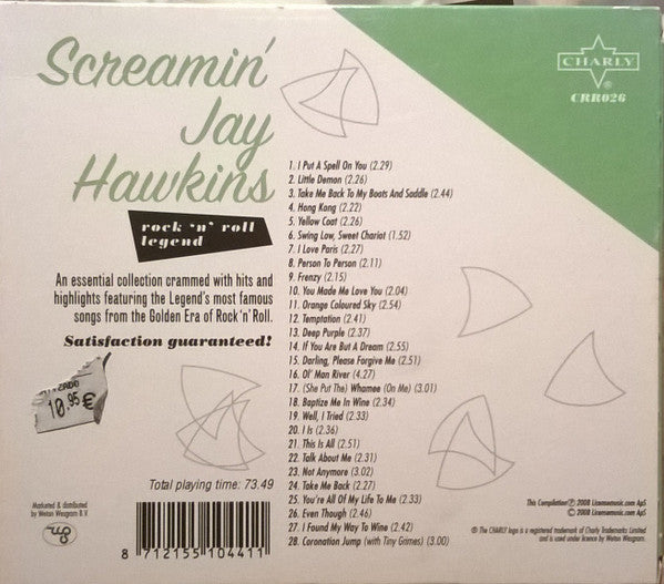 Screamin' Jay Hawkins : Rock 'n' Roll Legend (CD, Comp)