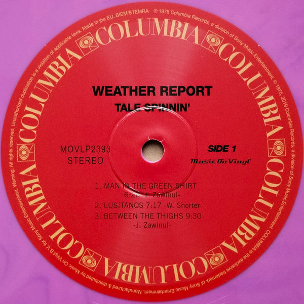 Weather Report : Tale Spinnin' (LP, Album, Ltd, Num, RE, Pin)