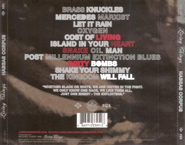 Living Things : Habeas Corpus (CD, Album)