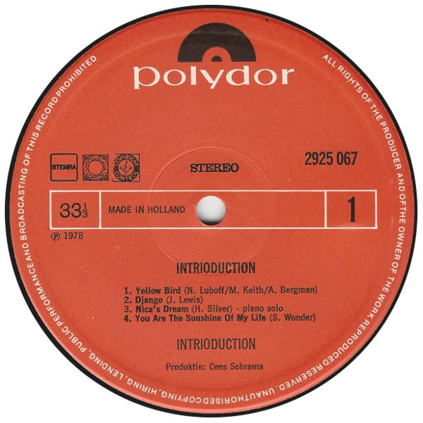 Intrioduction : Intrioduction (LP)