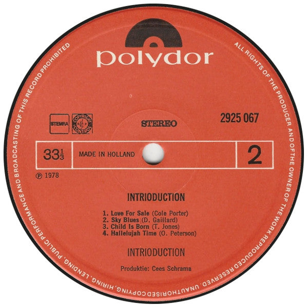 Intrioduction : Intrioduction (LP)