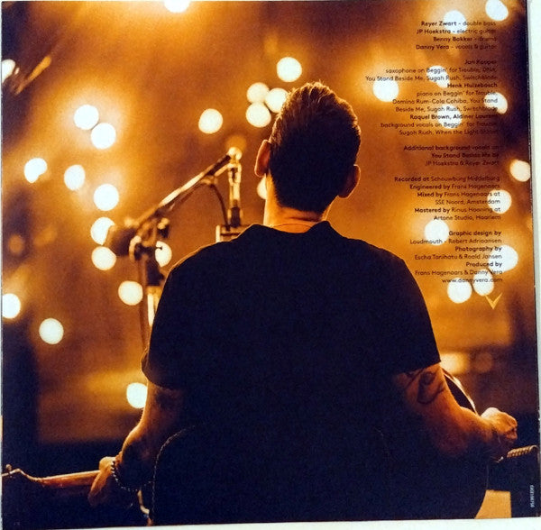 Danny Vera : DNA (LP, Album, Ltd, Whi)