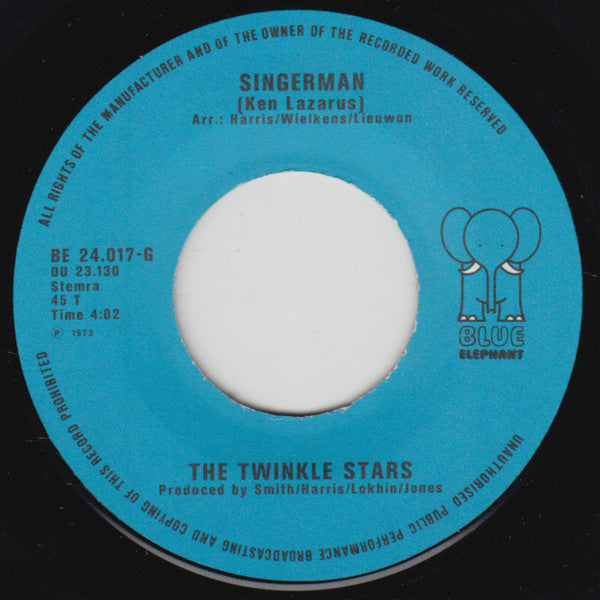 The Twinkle Stars : Singerman (7")