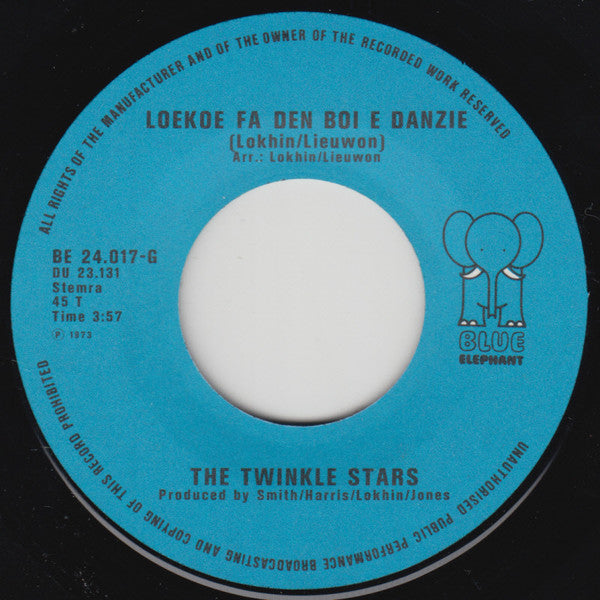The Twinkle Stars : Singerman (7")