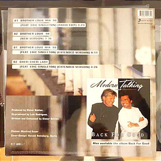 Modern Talking : Brother Louie '98 (12", Maxi, Ltd, Num, RE, RM, 180)