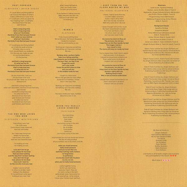 Agnetha Fältskog : A+ (LP, Album, Whi)