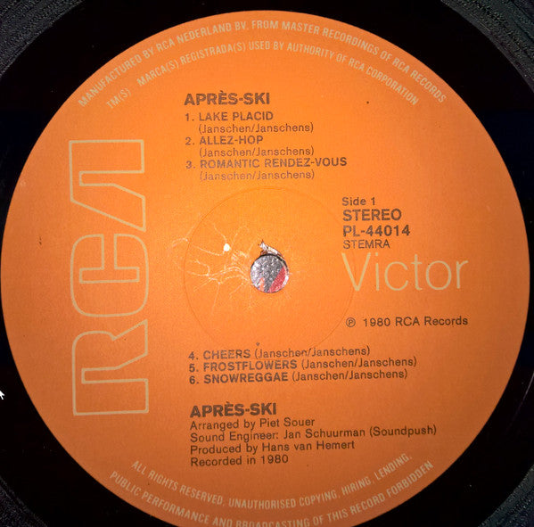 Après Ski (2) : Après Ski (LP, Album)