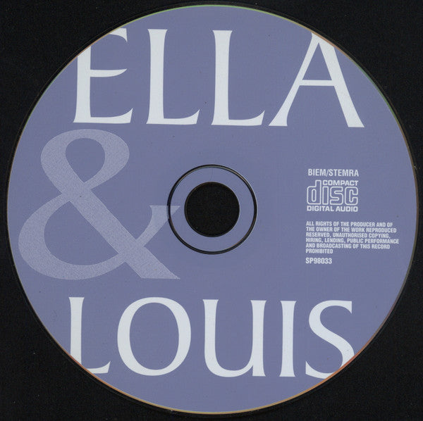 Ella Fitzgerald & Louis Armstrong : Ella & Louis (CD, Comp)