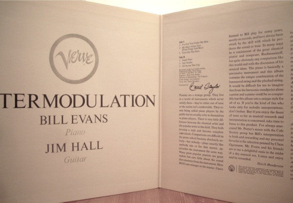 Bill Evans And Jim Hall : Intermodulation (LP, Album, RE, Gat)