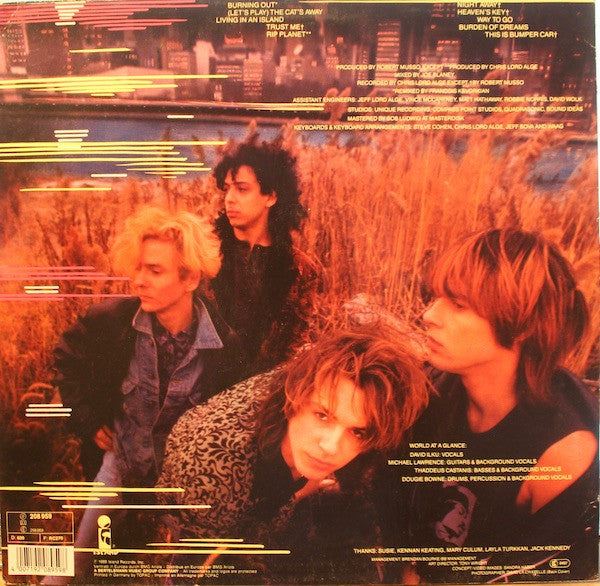 World At A Glance : World At A Glance (LP, Album)