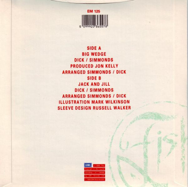 Fish : Big Wedge (7", Single, Bla)