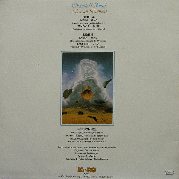 Oriental Wind : Live In Bremen (LP, Album)