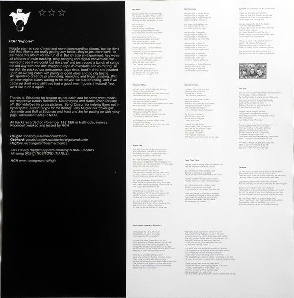 HGH : Pignoise (LP, Album)