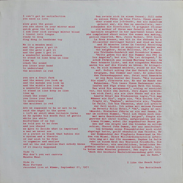 Faust : Faust (LP, Album)