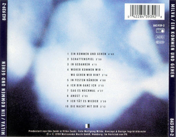 Milva : Ein Kommen Und Gehen (CD, Album)