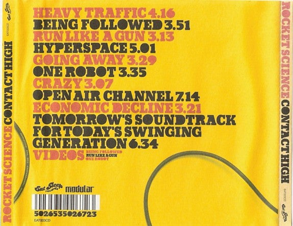Rocket Science : Contact High (CD, Album, Enh)