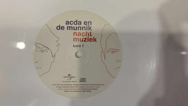 Acda en de Munnik : Nachtmuziek (LP, Album)