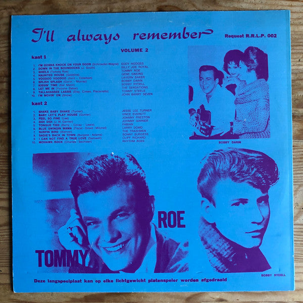 Various : 20 Great Hits I'll Always Remember Volume 2 (LP, Comp)