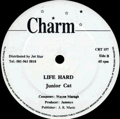 Dennis Brown / Junior Cat : Geenie Lady / Life Hard (12")